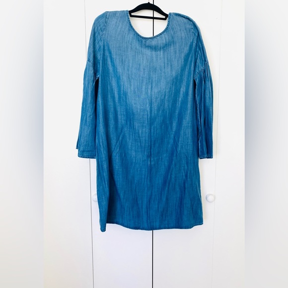 Anthropologie Cloth & Stone Chambray Dress XL - Picture 3 of 5